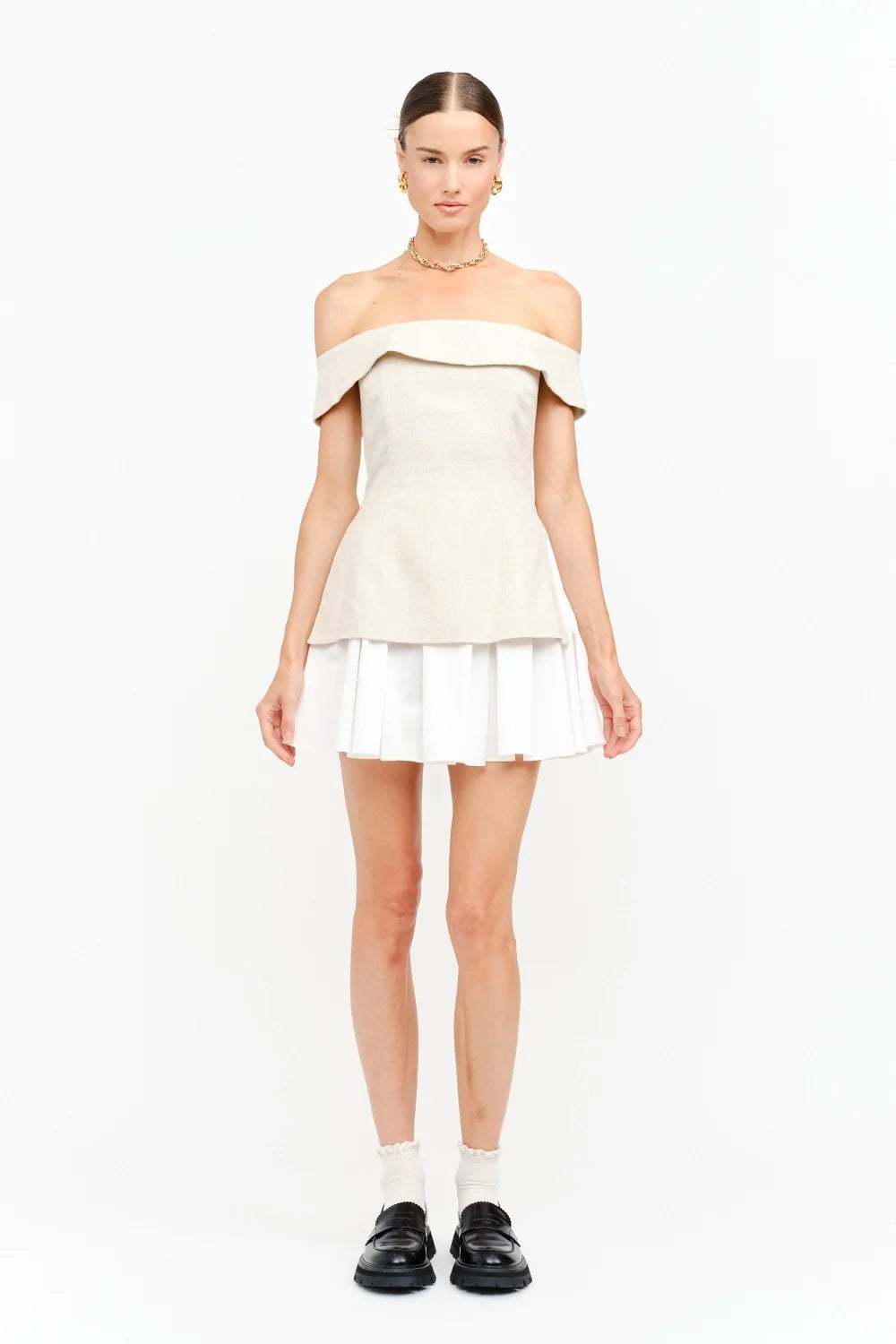 Valerie Dress - Natural