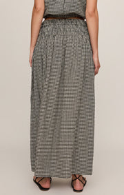 Z Supply Brooke Gingham Skirt - Black
