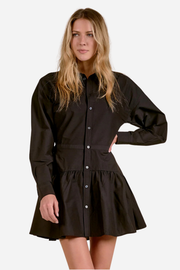 Sophia Mini Dress - Black