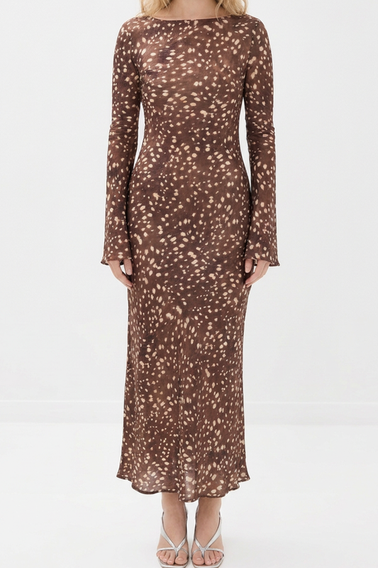 Georgie Maxi Dress - Fawn