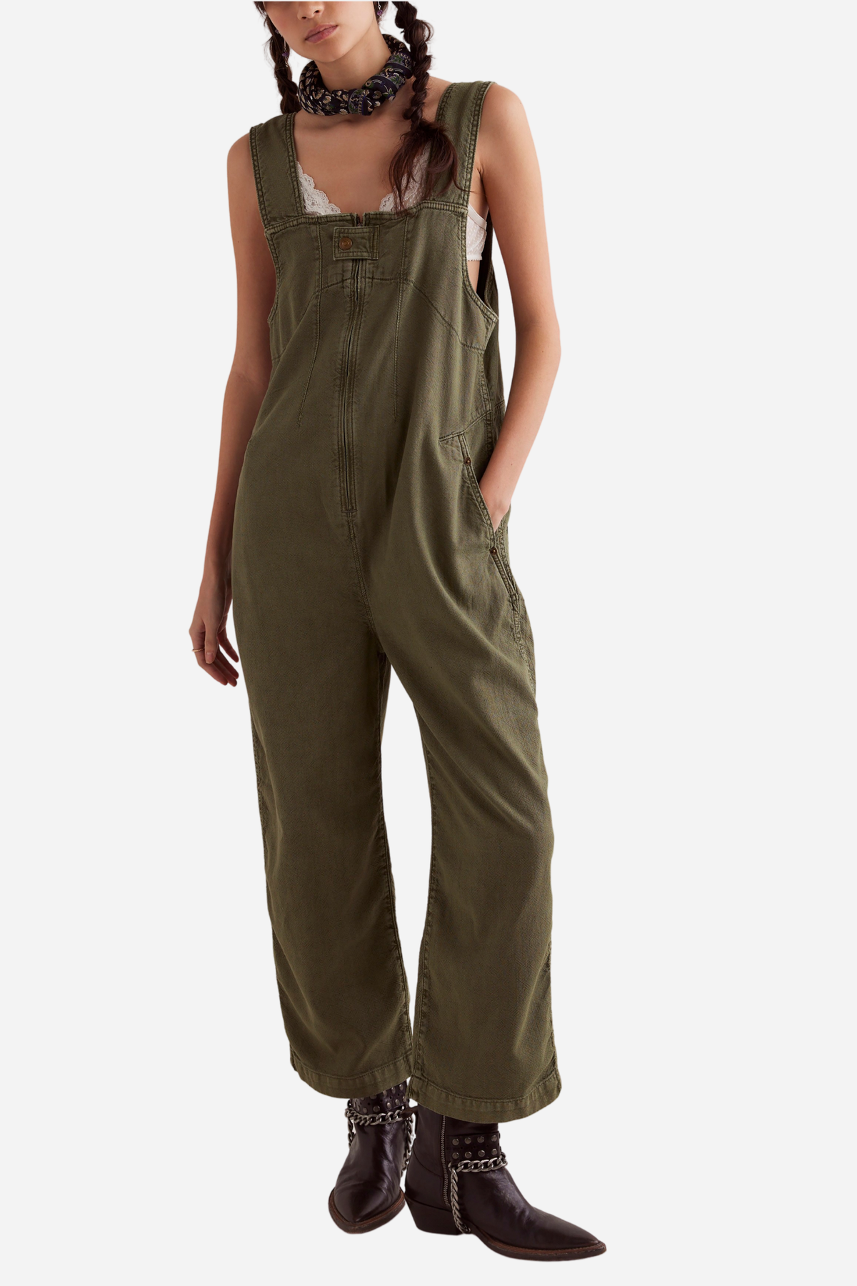 Free People - Jude One Piece Jumpsuit - Verdant