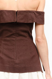 Valerie Dress - Brown