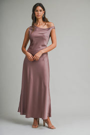 Sophia Maxi Dress - Dark Mauve