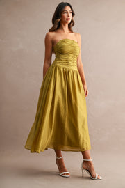 Lexie Tube Midi Dress - Kiwi