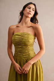 Lexie Tube Midi Dress - Kiwi
