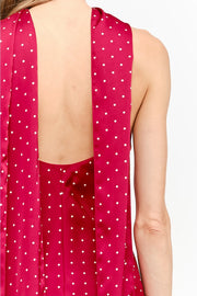 Penny Mini Dress - Wine