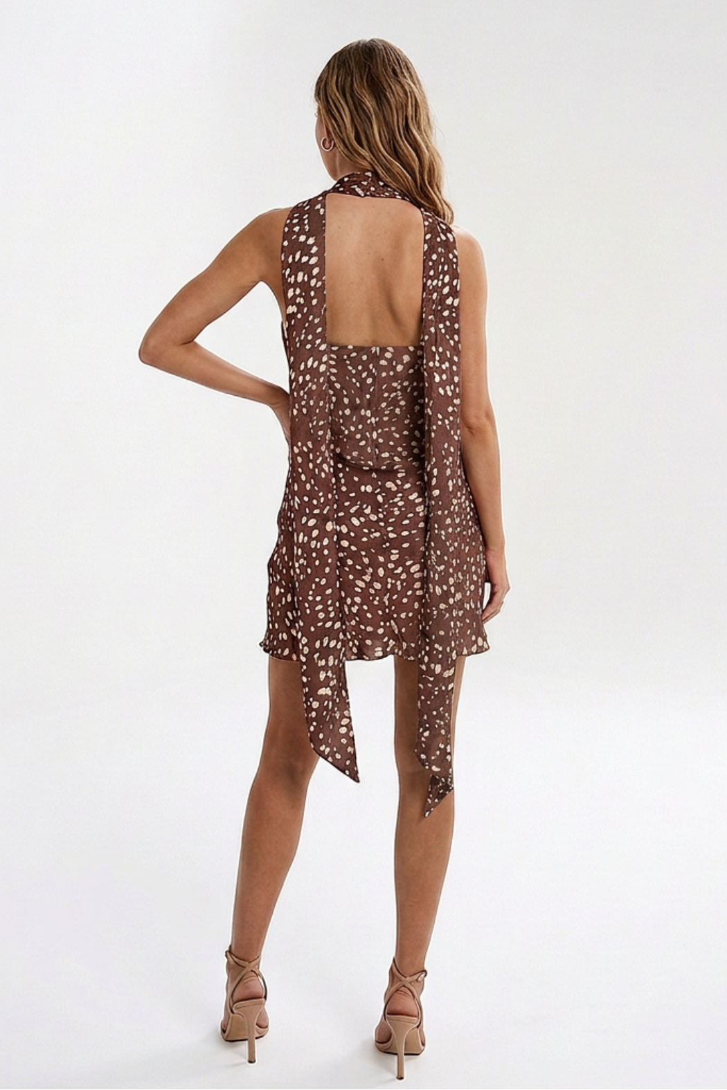 Penny Mini Dress - Fawn