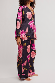 Free People Dreamy Days Pajama Set - Blackend