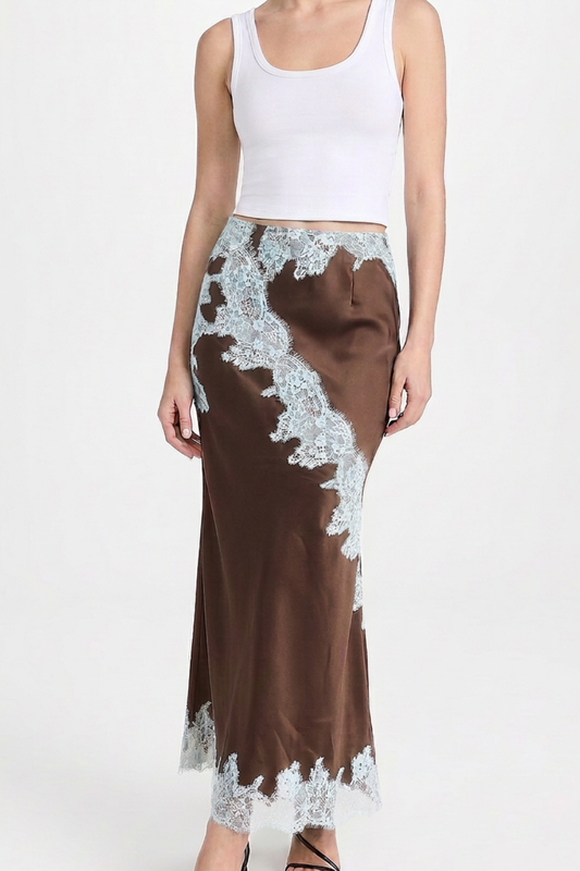 Harper Skirt - Brown