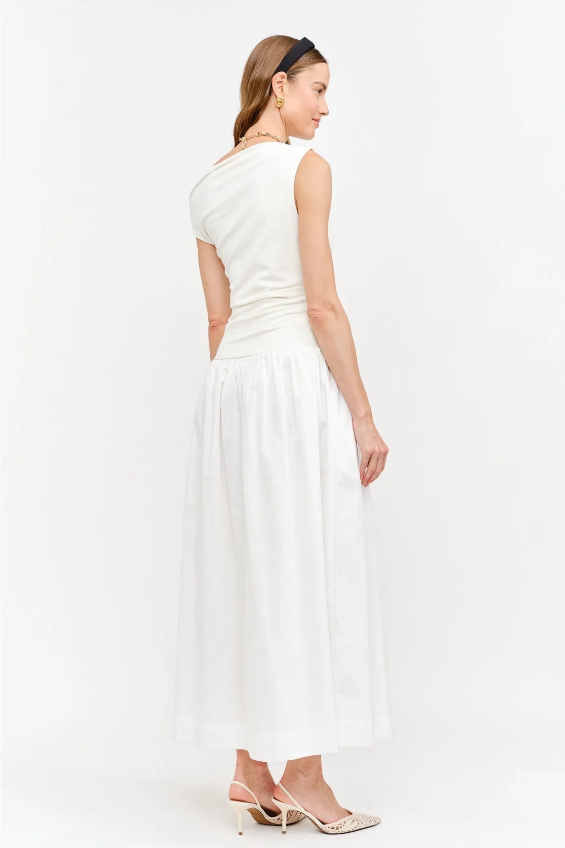 Audrey Maxi Dress - White