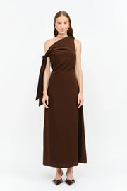 Remie Maxi Dress - Brown