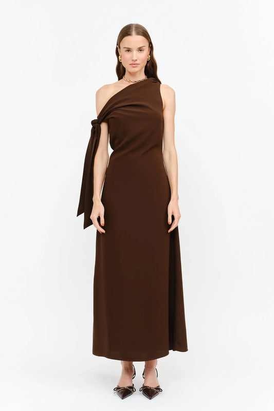 Remie Maxi Dress - Brown