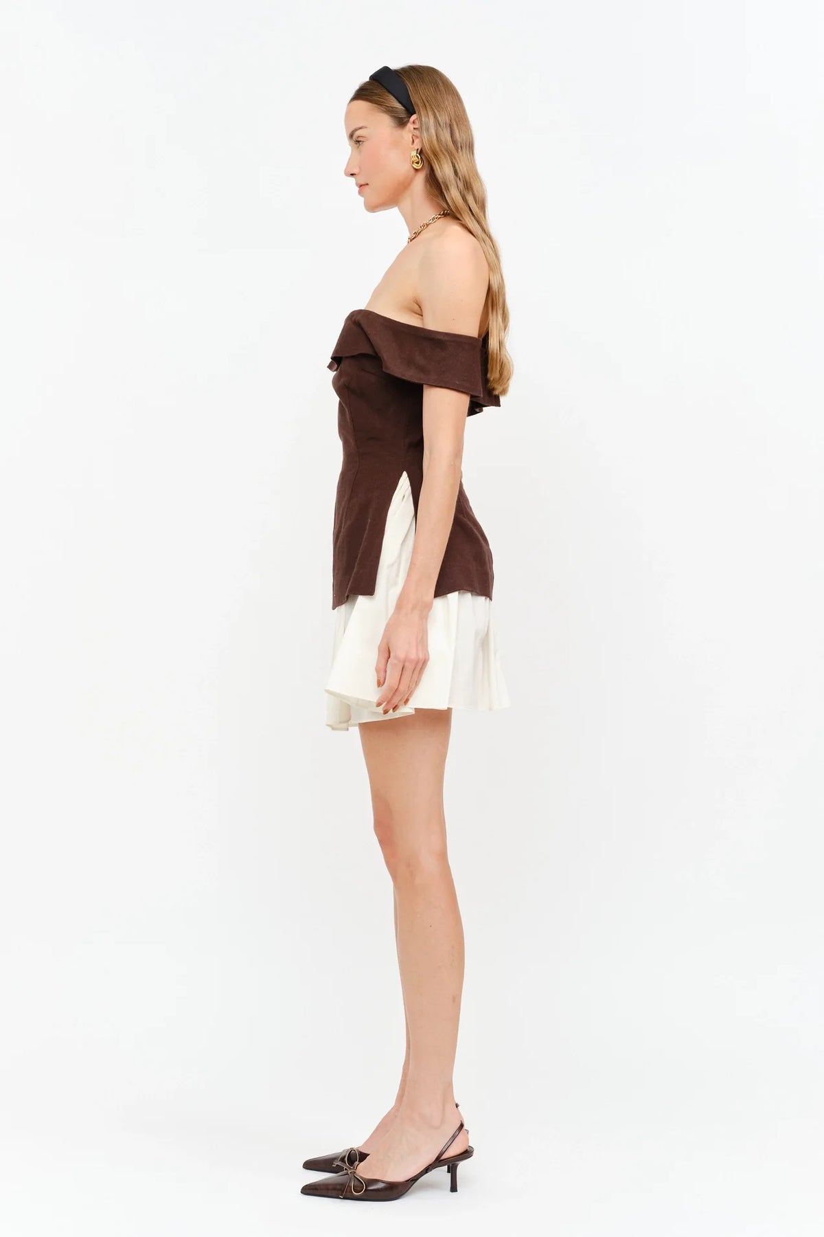 Valerie Dress - Brown