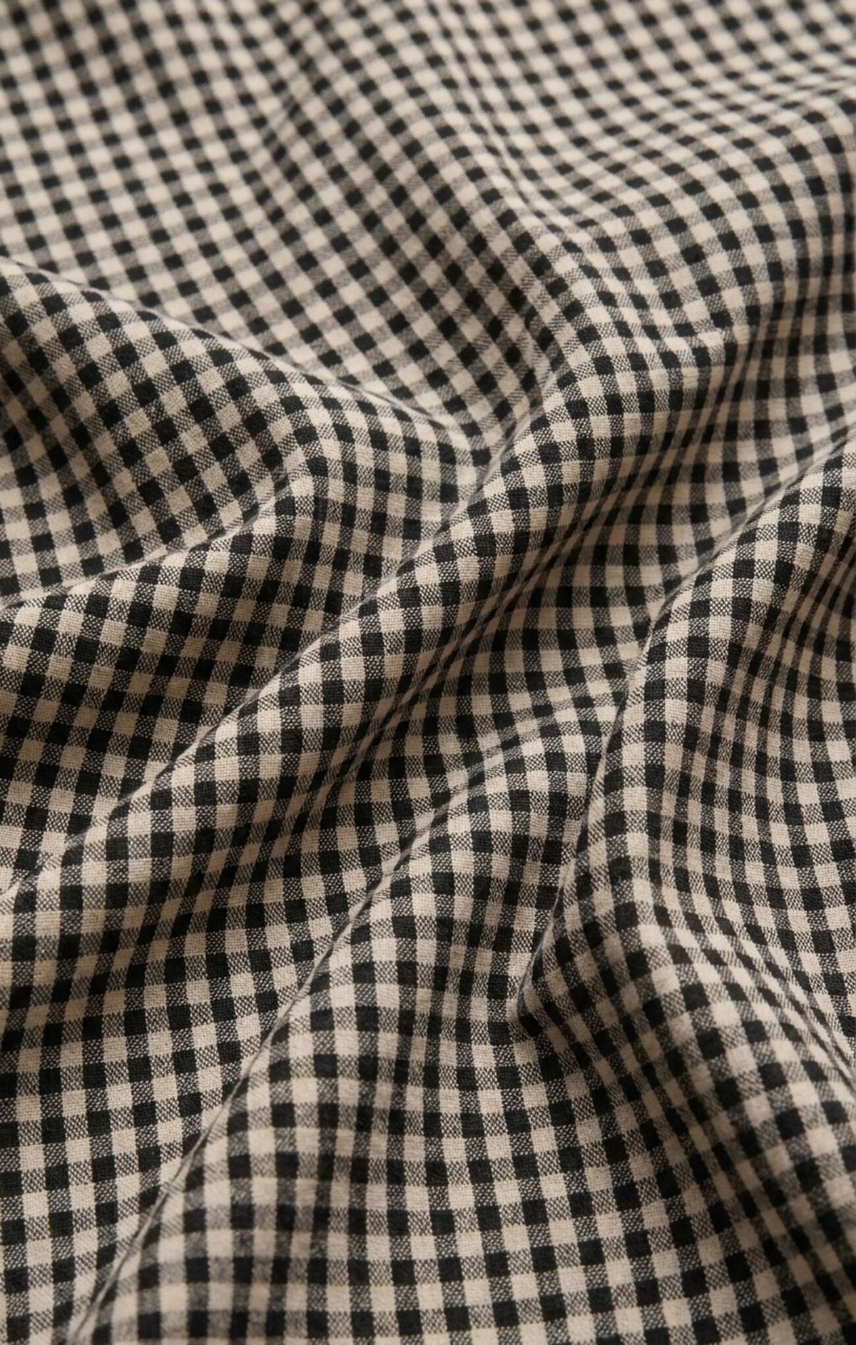Z Supply Brooke Gingham Skirt - Black