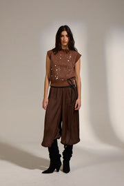 Poison Balloon Pants - Chocolate