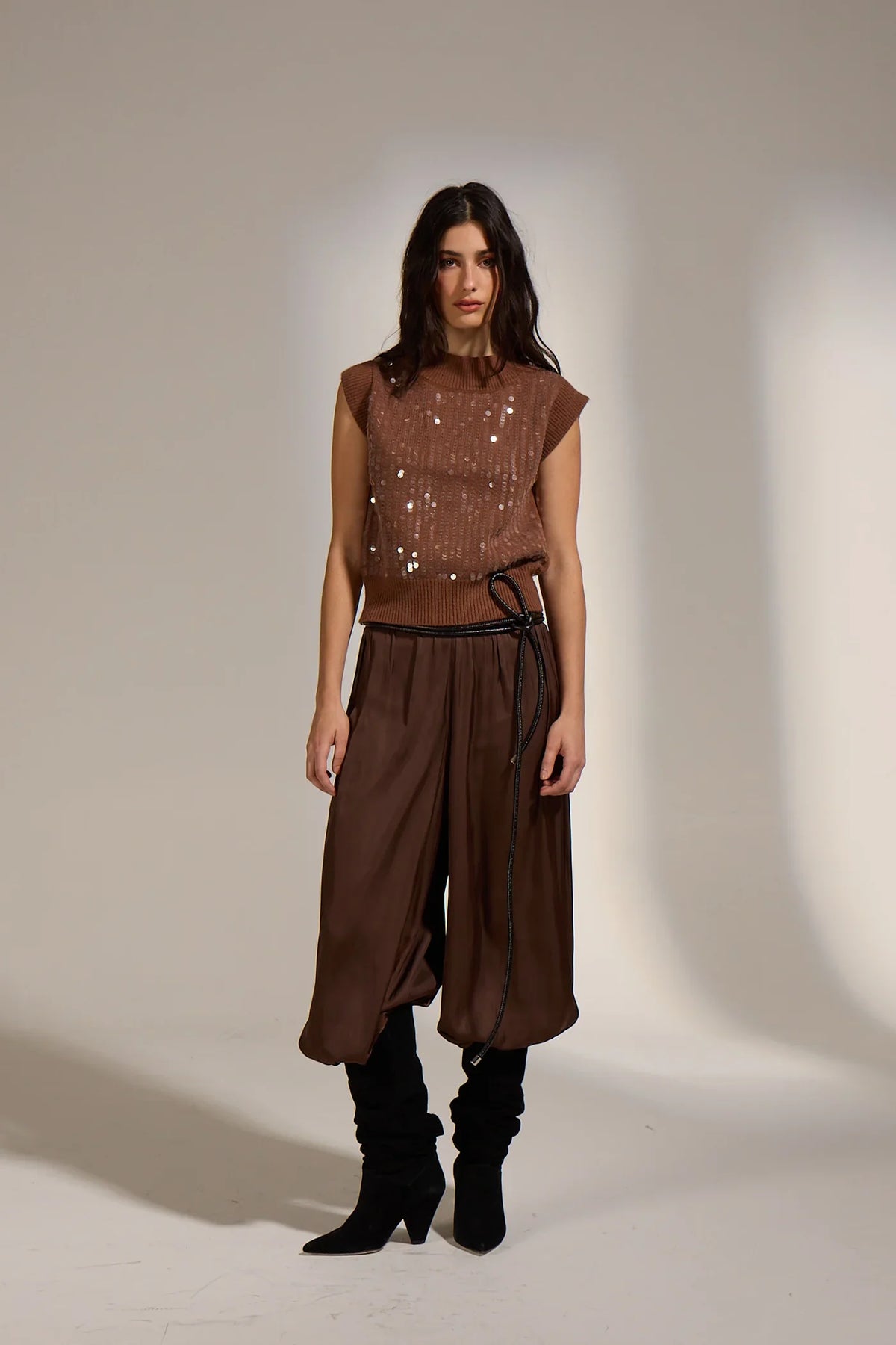 Poison Balloon Pants - Chocolate