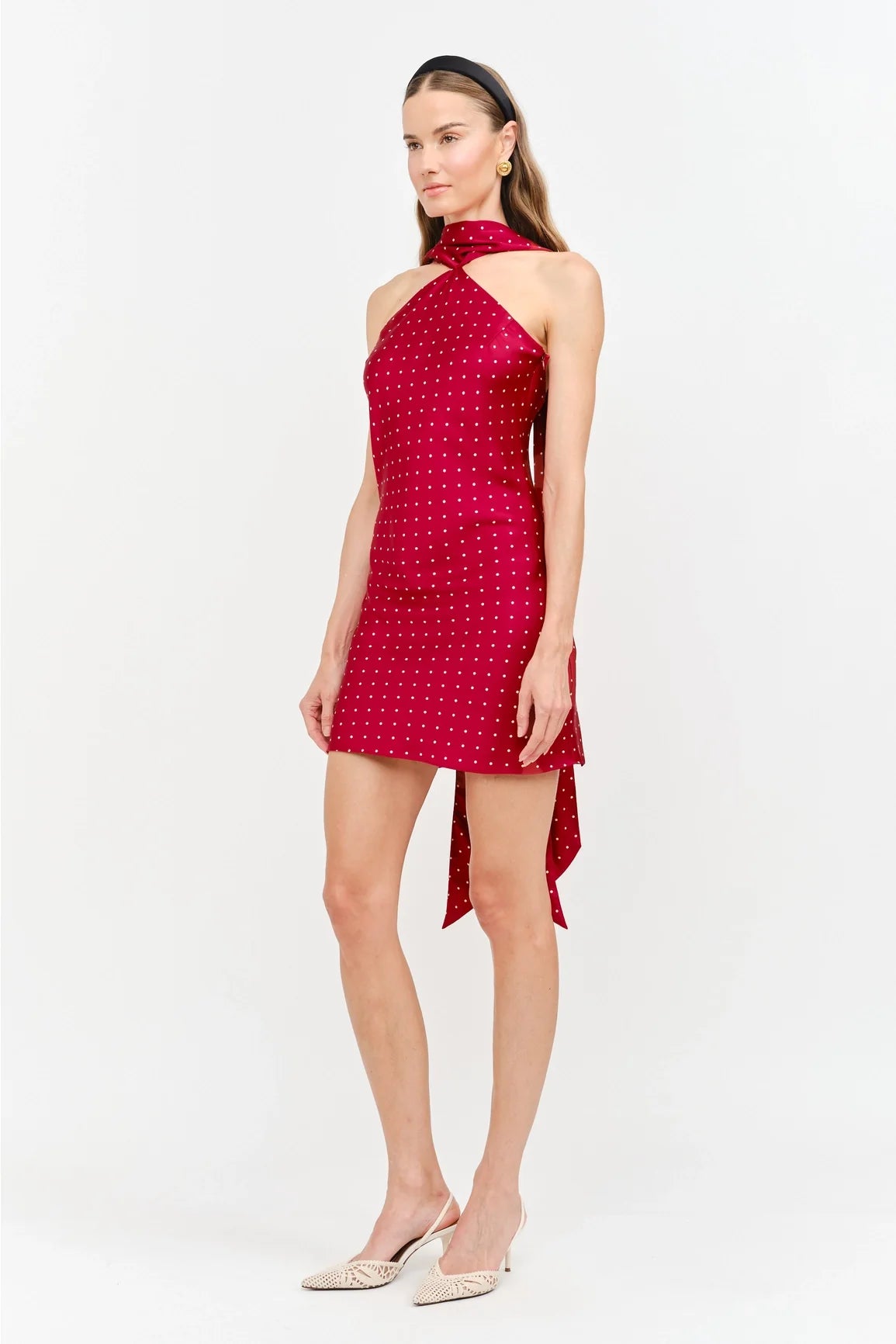 Penny Mini Dress - Wine