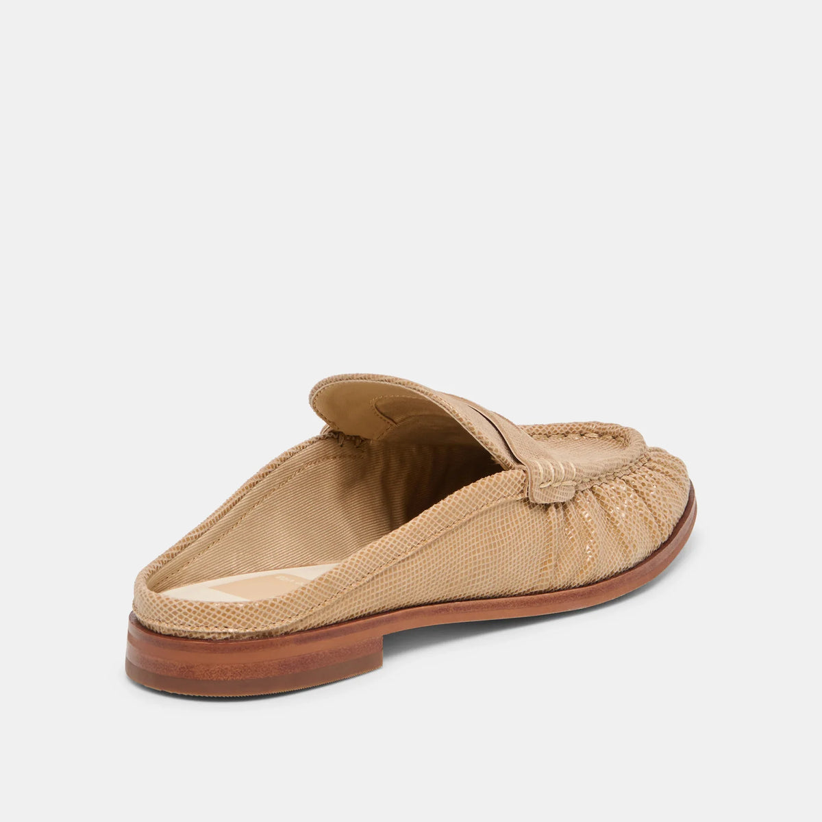 Dolce Vita Betzy Mule - Latte Embossed Suede