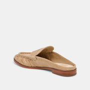 Dolce Vita Betzy Mule - Latte Embossed Suede