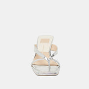 Dolce Vita Brevel Heels - Silver Leather