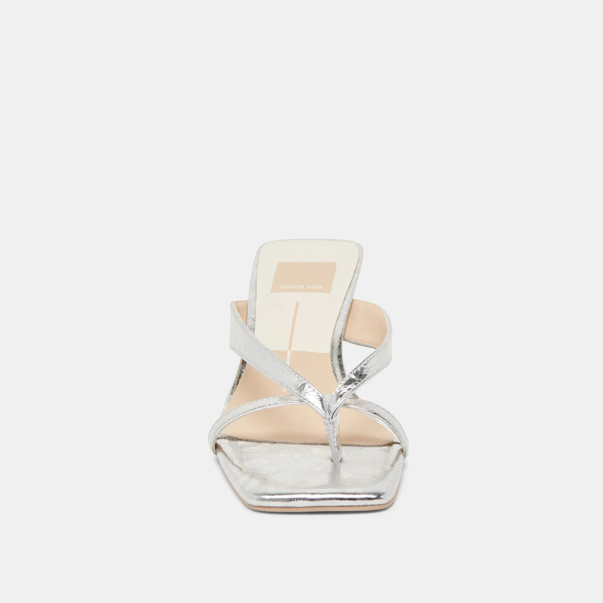 Dolce Vita Brevel Heels - Silver Leather
