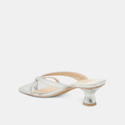 Dolce Vita Brevel Heels - Silver Leather