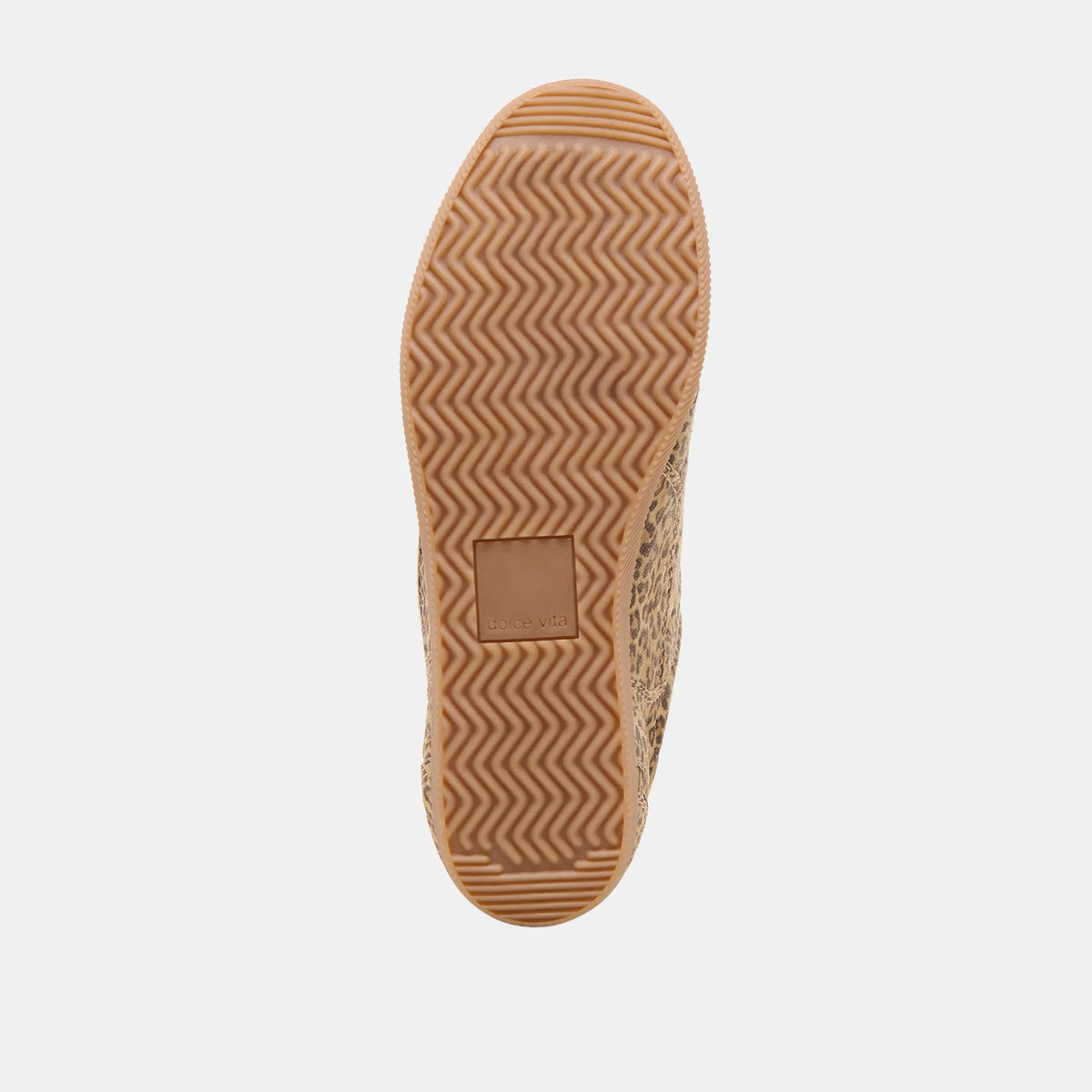 Dolce Vita Laini Sneakers - Tan Leopard Suede