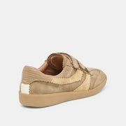 Dolce Vita Merit Velcro Sneakers - Taupe Multi Leather