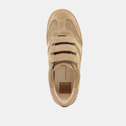 Dolce Vita Merit Velcro Sneakers - Taupe Multi Leather