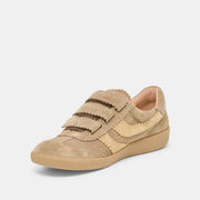 Dolce Vita Merit Velcro Sneakers - Taupe Multi Leather