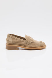 Free People - Lana Loafer - Taupe Suede