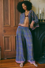 Free People - One And Done PJ Pant - Midnight Combo