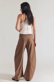 Free People Spotlight Trouser - Brown