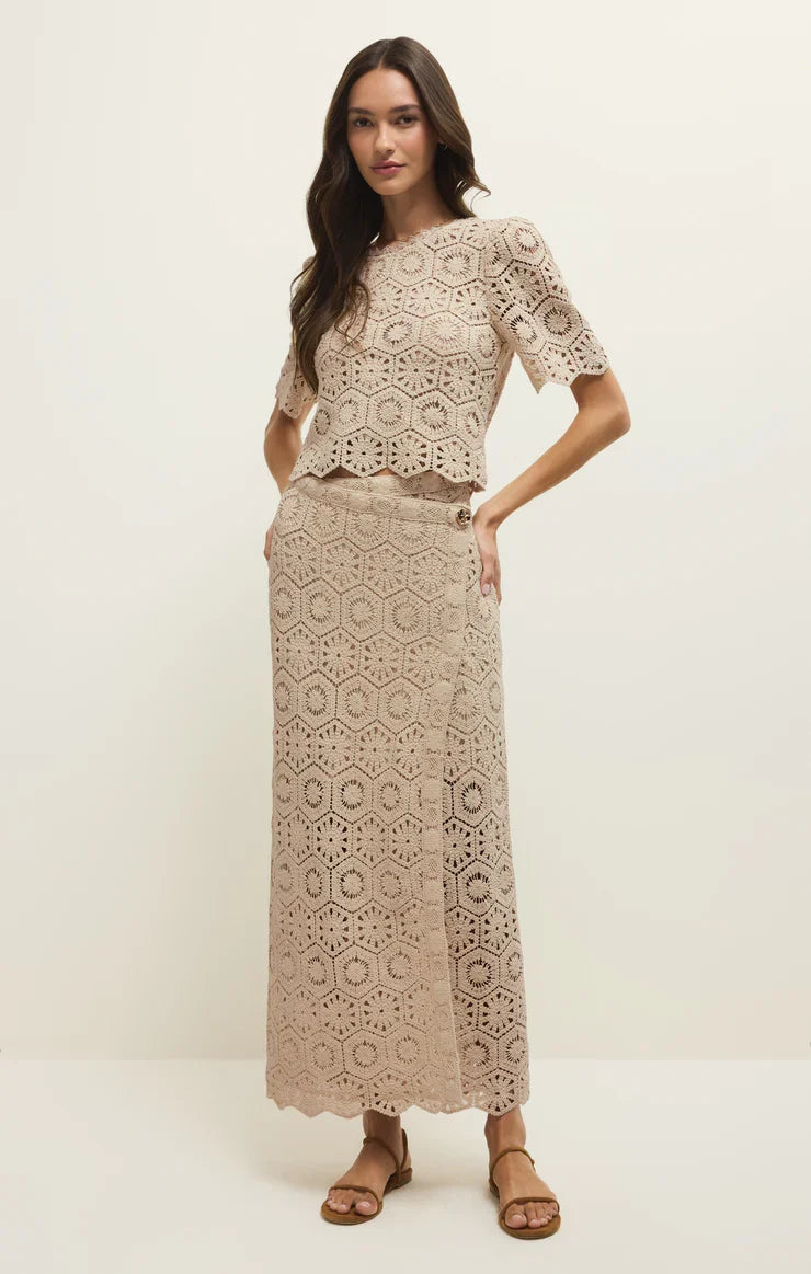 Z Supply Raquel Lace Skirt
