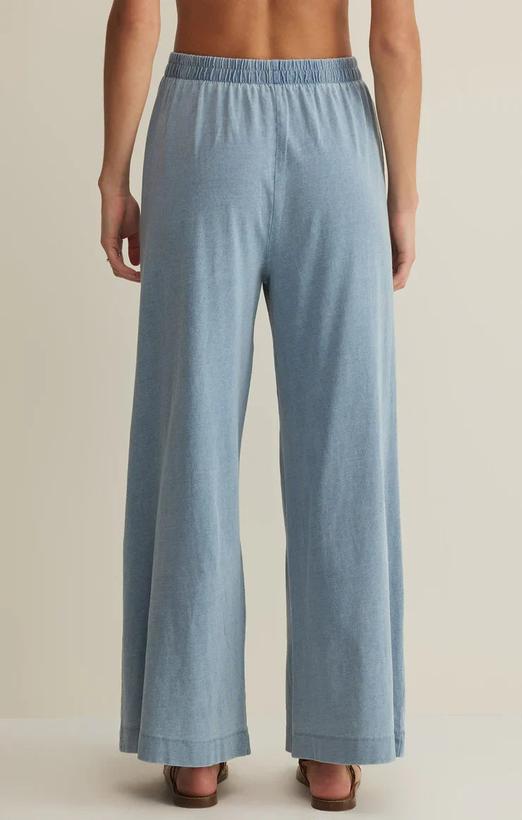 Z Supply Scout Jersey Denim Pant - Ocean Air Indigo