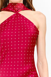 Penny Mini Dress - Wine
