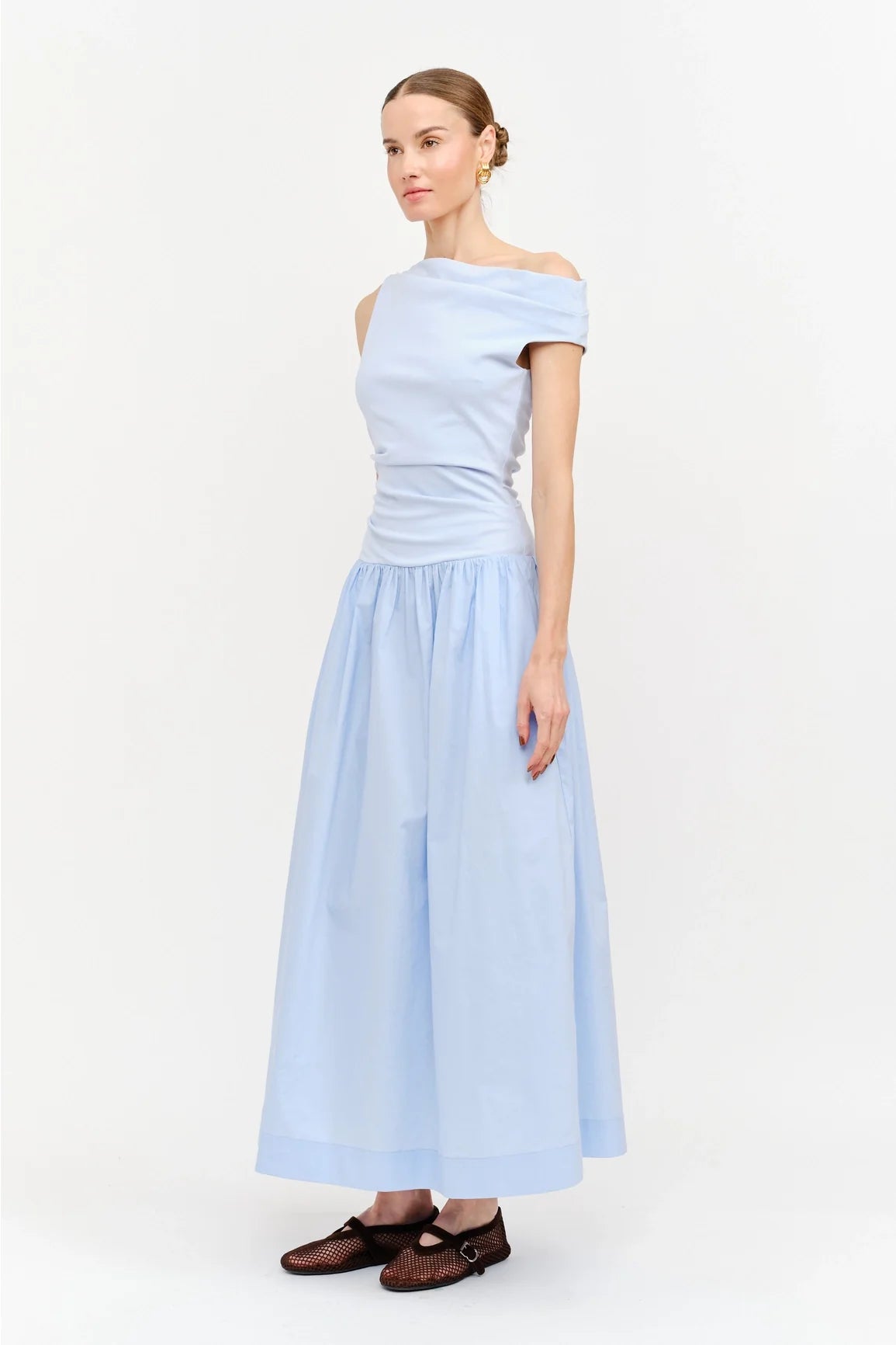 Audrey Maxi Dress - Blue