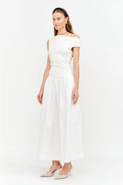 Audrey Maxi Dress - White