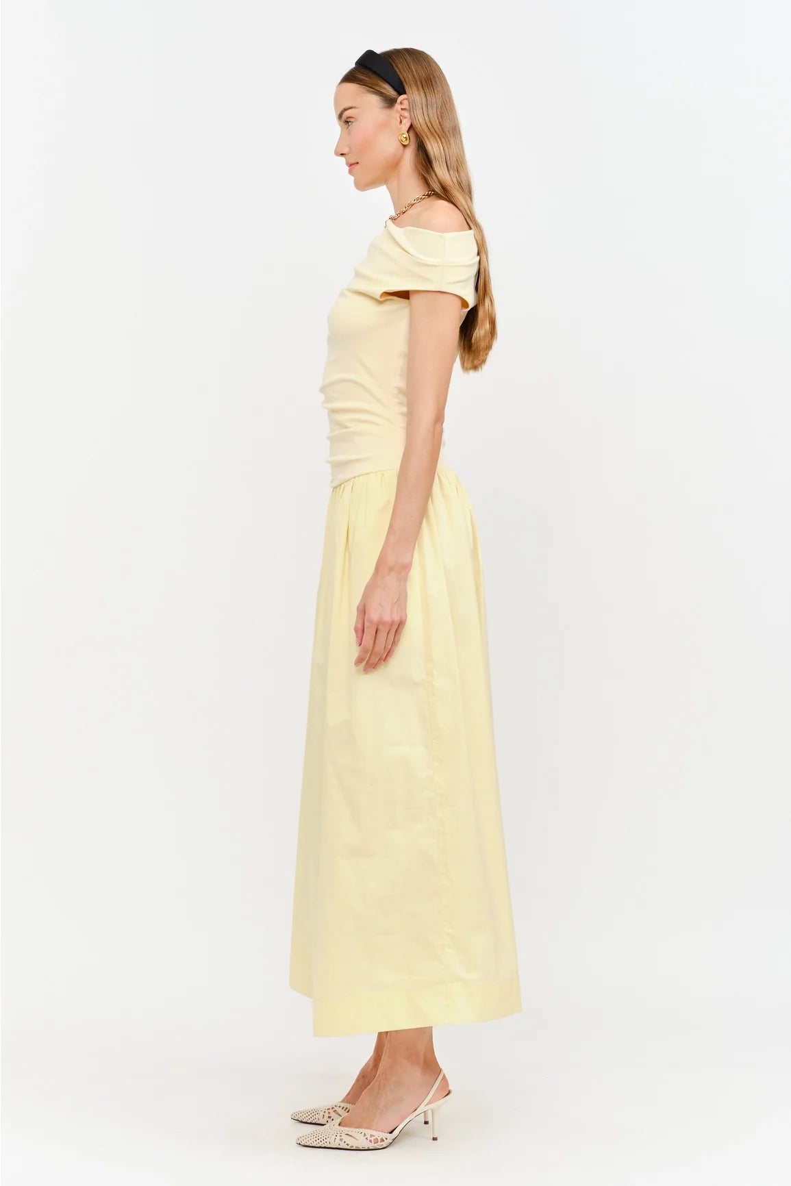 Audrey Maxi Dress - Butter Yellow