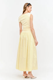 Audrey Maxi Dress - Butter Yellow