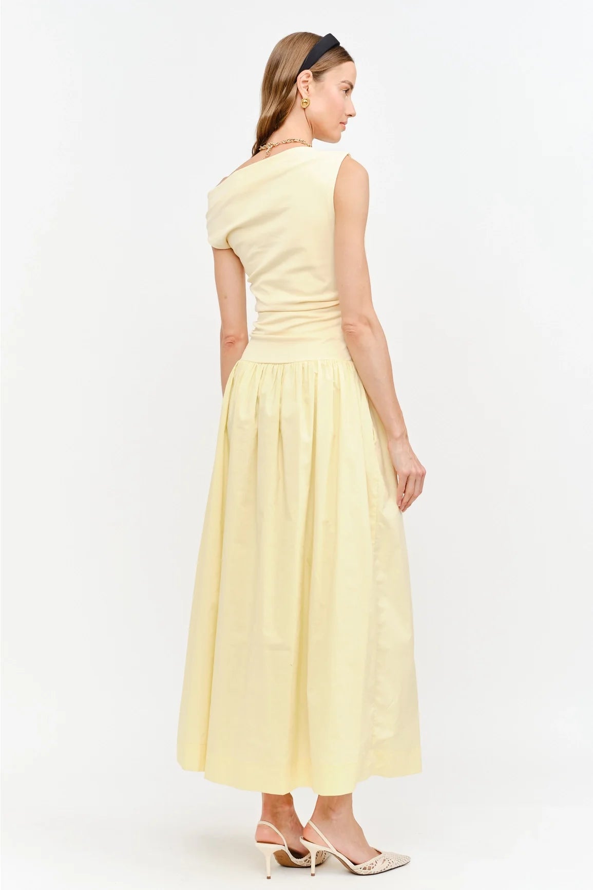 Audrey Maxi Dress - Butter Yellow