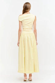 Audrey Maxi Dress - Butter Yellow