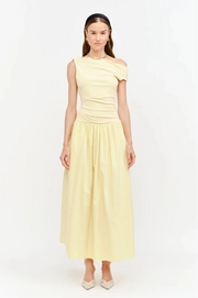 Audrey Maxi Dress - Butter Yellow