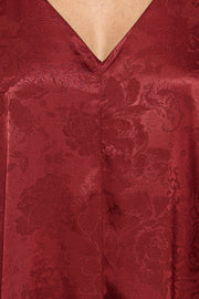 Petal & Pup - Aeryn Maxi Dress - Burgundy