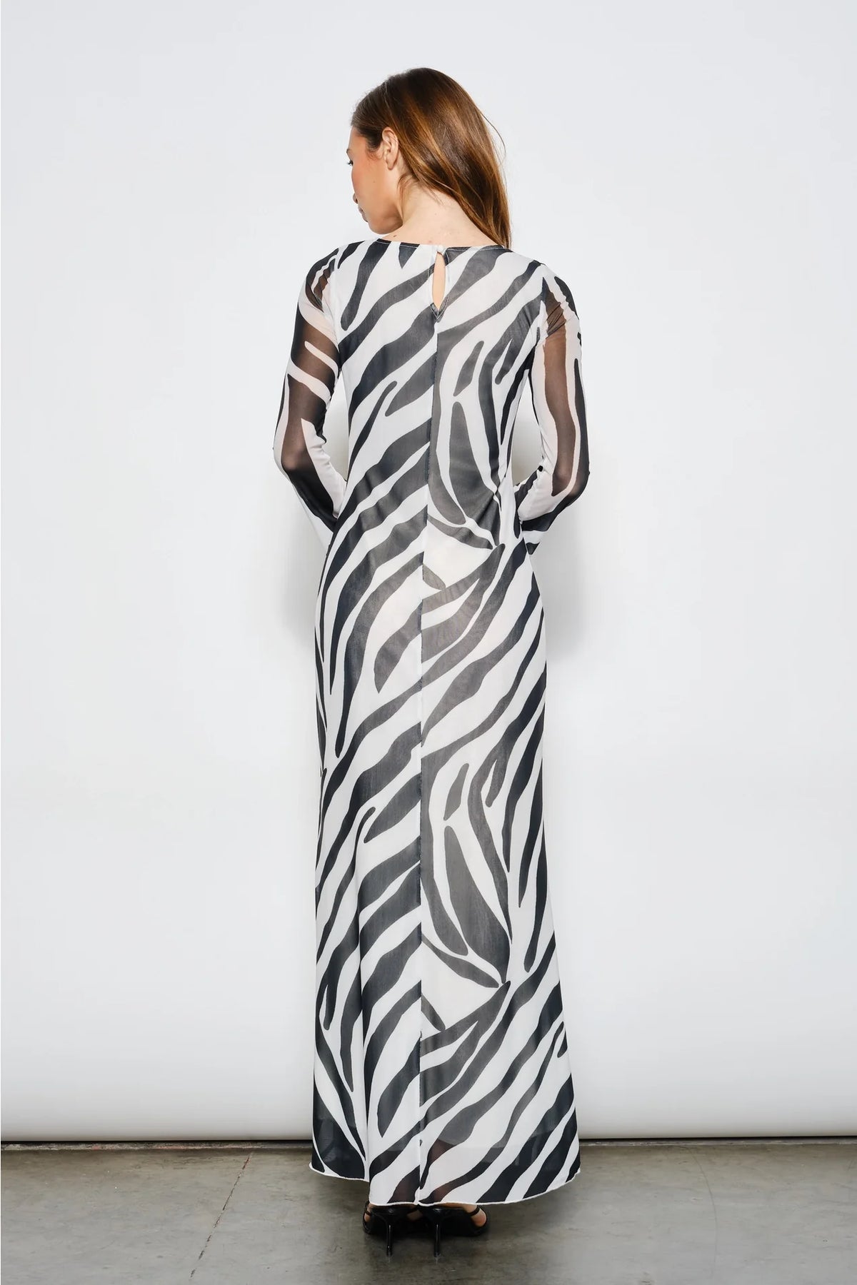 Sonia Zebra Maxi Dress