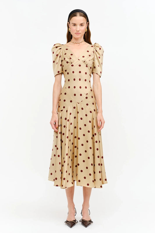 Jules Dress - Tan