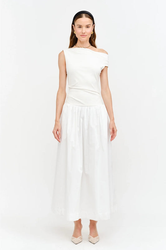 Audrey Maxi Dress - White
