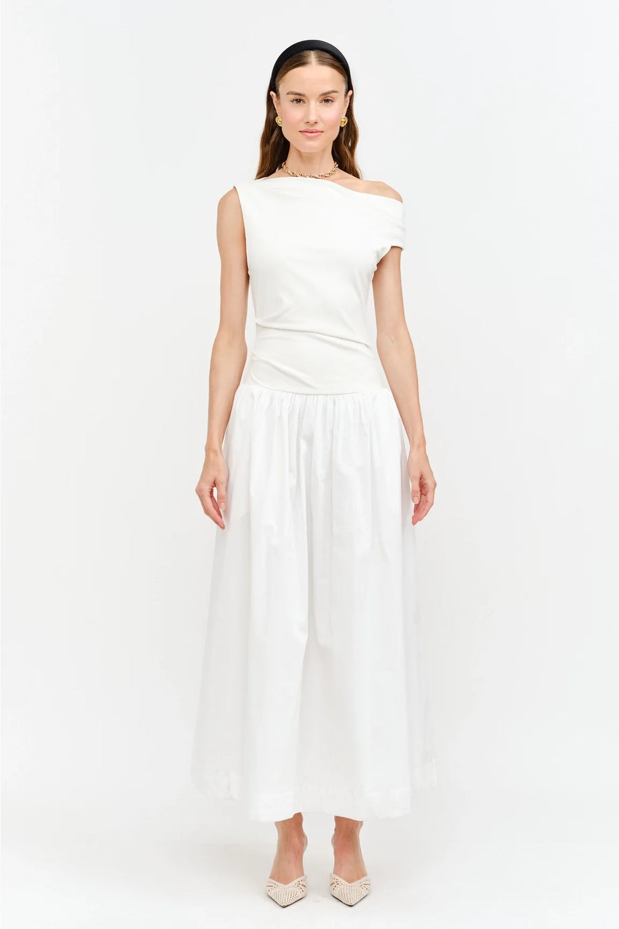 Audrey Maxi Dress - White