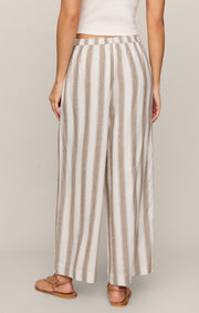 Z Supply The Perfect Striped Pant - Light Toffee